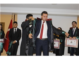 9 STAJYER AVUKATIMIZ, AVUKATLIK RUHSATNAMESİNİ ALDI