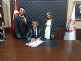 9 STAJYER AVUKATIMIZ, AVUKATLIK RUHSATNAMESİNİ ALDI