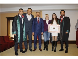9 STAJYER AVUKATIMIZ, AVUKATLIK RUHSATNAMESİNİ ALDI