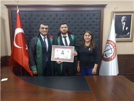 9 STAJYER AVUKATIMIZ, AVUKATLIK RUHSATNAMESİNİ ALDI
