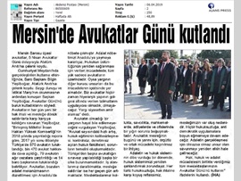 BASINDA BAROMUZ (Avukatlar Günü Cumhuriyet Alanı Tören)