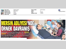 BASINDA BAROMUZ (Avukatlarımızdan Kızılay'a Kan Bağışı Kampanyası)