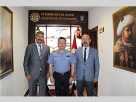BARO BAŞKANIMIZDAN GARNİZON KOMUTANINA ZİYARET