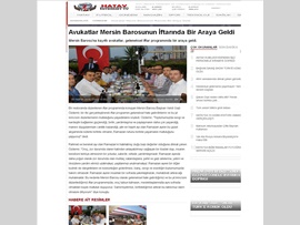 BASINDA BAROMUZ (Mersin Barosu İftar Programı)