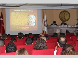 AVUKATLARA HUKUKİ VE CEZAİ SORUMLULUKLARI ANLATILDI