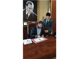 STJ. AV. AHMET KARATAŞ YEMİN EDİP CÜBBE GİYDİ
