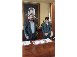STJ. AV. AHMET KARATAŞ YEMİN EDİP CÜBBE GİYDİ