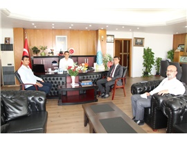 BARO BAŞKANIMIZ ÖZDEMİR’DEN, SİLİFKE BELEDİYE BAŞKANI ALTUNOK’A ZİYARET