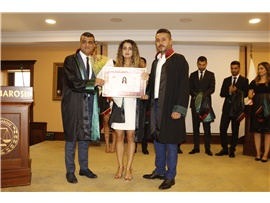 9 STAJYER AVUKATIMIZ CÜBBE GİYDİ