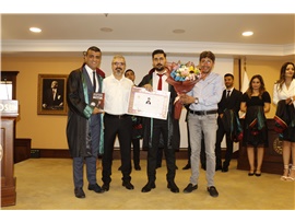 9 STAJYER AVUKATIMIZ CÜBBE GİYDİ