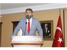 MERSİN BAROSU, ‘İCRA VE İFLAS HUKUKUNDA UYGULAMADAN KAYNAKLANAN SORUNLAR’ KONULU SEMİNER DÜZENLEDİ