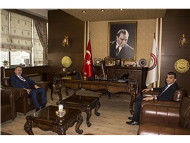 MERSİN İL TİCARET MÜDÜRÜ GÜÇLÜ ZİYARET ETTİ