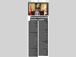 BASINDA BAROMUZ (Başkanımızın Dünya İnsan Hakları Günü Mesajı)