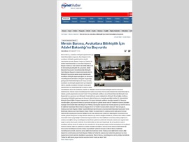 BASINDA BAROMUZ (Baro Başkanımız ve Başkan Yardımcımız Adalet Bakanlığı'nda)