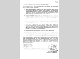ÇAĞ ÜNVERSİTESİ LİSANS ÜSTÜ PROGRAMLARA KESİN KAYITLAR HAKKINDA