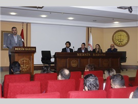MERSİN BAROSU MESLEKİ SORUNLARA YÖNELİK YOL HARİTASI ÇİZDİ