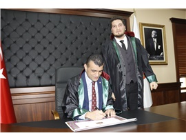 11 STAJYER AVUKATIMIZ CÜBBE GİYDİ