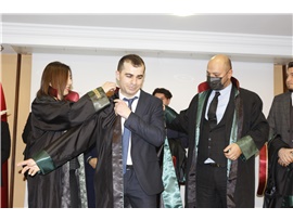 11 STAJYER AVUKATIMIZ CÜBBE GİYDİ