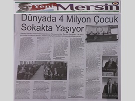 BASINDA BAROMUZ (Mersin BAROSU Koruyucu Aile Semineri Düzenledi)