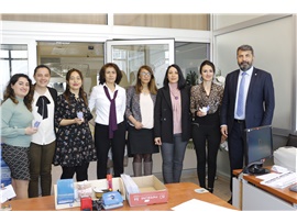 BAŞKANIMIZ MESLEKTAŞLARININ VE PERSONELLERİNİN  EMEKÇİ KADINLAR GÜNÜNÜ KUTLADI