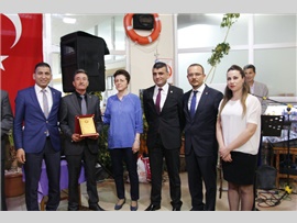 Erdemli'de meslektaşlarımız Avukatlar Günü kokteylinde buluştular.