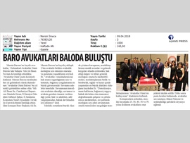 BASINDA BAROMUZ (Avukatlar Günü Balosu)