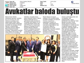 BASINDA BAROMUZ (Avukatlar Günü Balosu)