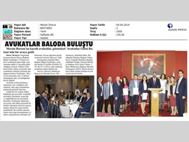 BASINDA BAROMUZ (Geleneksel Avukatlar Günü Balosu)