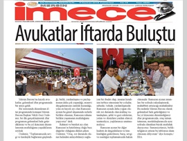 BASINDA BAROMUZ (Mersin Barosu İftar Programı)