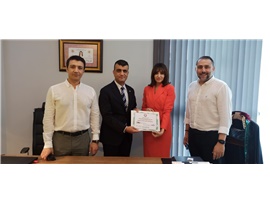 MESLEKTAŞLARIMIZIN OFİS AÇILIŞINA KATILDIK
