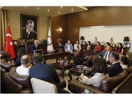 “AİLE ÜYELERİNİN HAKLARININ DAHA İYİ KORUNMASI PROJESİ” TOPLANTISI YAPILDI