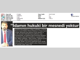 BASINDA BAROMUZ (Çocuk İstismarı ve Cinayetleri Hakkında Basın Açıklaması)