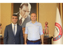 ASAYİŞ ŞUBE MÜDÜRÜ KAPLAN’DAN BAŞKANIMIZ ÖZDEMİR’E ZİYARET
