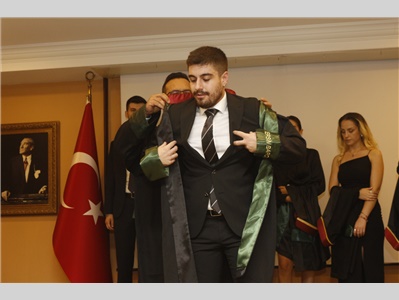 10 STAJYER AVUKATIMIZ CÜBBE GİYDİ