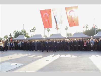 MERSİN BAROSU ATA’MIZI ANDI