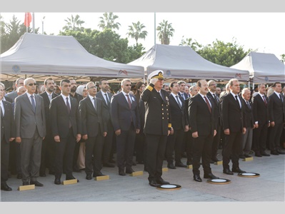 MERSİN BAROSU ATA’MIZI ANDI