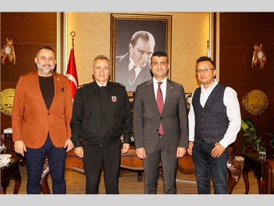 MERSİN İL JANDARMA KOMUTANI ERCAN ATASOY'DAN ZİYARET