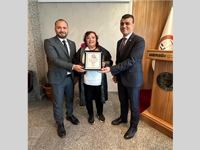 TARSUS’TA AVUKATLARIMIZA ONUR PLAKETİ TAKDİM EDİLDİ