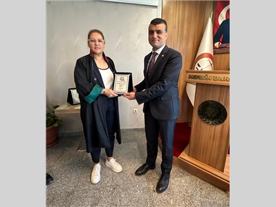 TARSUS’TA AVUKATLARIMIZA ONUR PLAKETİ TAKDİM EDİLDİ