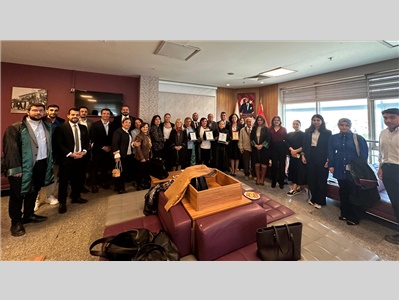 TARSUS’TA AVUKATLARIMIZA ONUR PLAKETİ TAKDİM EDİLDİ
