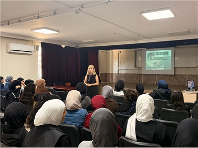 FATMA ZEHRA KIZ ANADOLU İMAM HATİP LİSESİ ÖĞRENCİLERE SUÇ SAYILAN DAVRANIŞLAR ANLATILDI