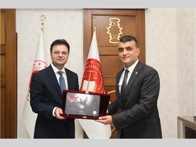 MERSİN ADALET KOMİSYONU BAŞKANI SAYIN SERDAR CEYLAN’A ZİYARET