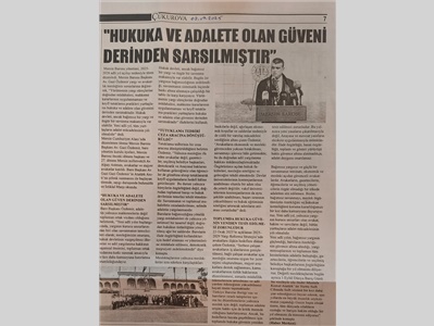 Mersin Barosu 2025-2026 Adli Yıl Açılış Töreni düzenledi