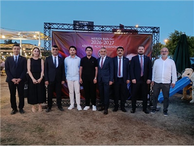 BAROMUZ ERDEMLİ’DE ADLİ YIL AÇILIŞ RESEPSİYONU DÜZENLEDİ