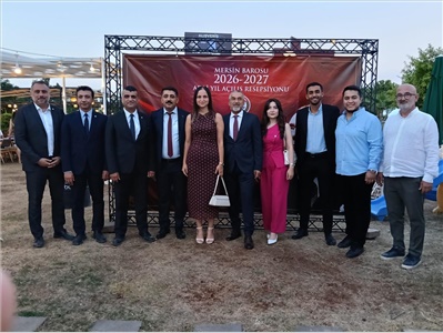 BAROMUZ ERDEMLİ’DE ADLİ YIL AÇILIŞ RESEPSİYONU DÜZENLEDİ