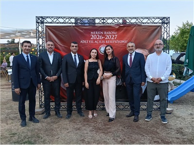 BAROMUZ ERDEMLİ’DE ADLİ YIL AÇILIŞ RESEPSİYONU DÜZENLEDİ