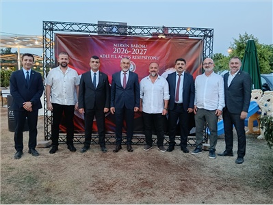 BAROMUZ ERDEMLİ’DE ADLİ YIL AÇILIŞ RESEPSİYONU DÜZENLEDİ