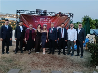 BAROMUZ ERDEMLİ’DE ADLİ YIL AÇILIŞ RESEPSİYONU DÜZENLEDİ