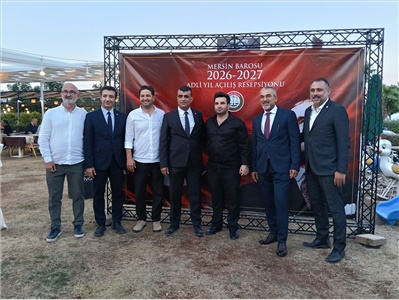 BAROMUZ ERDEMLİ’DE ADLİ YIL AÇILIŞ RESEPSİYONU DÜZENLEDİ