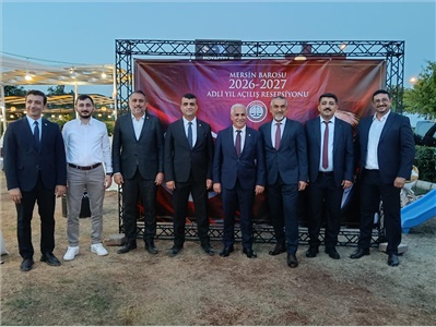 BAROMUZ ERDEMLİ’DE ADLİ YIL AÇILIŞ RESEPSİYONU DÜZENLEDİ